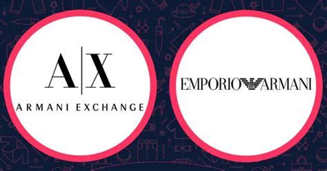 armani exchange vs emporio.